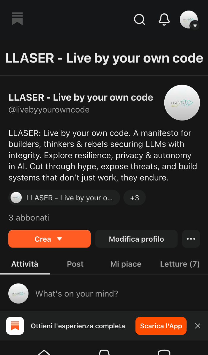 LLASER VLAIO Cybersecurity Live by your own code Substack.png